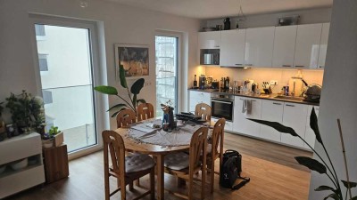 Helle 80 m² Neubau-Wohnung mit Balkon nahe Darmstadt Hbf