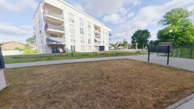 helle 3-Zimmer-Wohnung mit Einbauküche und zwei Terrassen