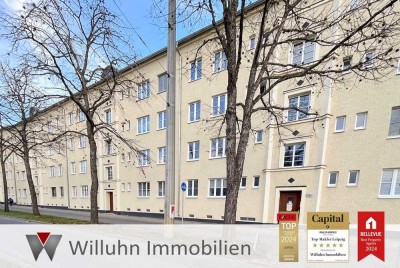 Erstbezug nach Sanierung, 2-Raum-Wohnung mit Balkon