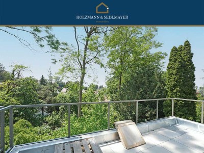 Grüne Ausblicke in Ihren Outdoor-Wohnoasen: 2-Zi.-Wohnung mit Balkon und Terrasse am Hofberg