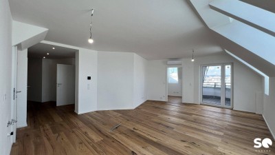 # SQ - Stilvolle 3-Zimmer-Dachgeschosswohnung in 1050 Wien