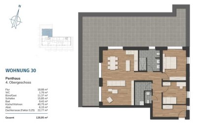 Steuersparmodell – Eigentum schaffen – Kapitalanleger aufgepasst! HAVENCITY – WE 30