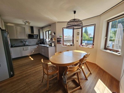 Einfamilienhaus mit Sauna uvm. auf Pachtgrundstück (verlängerbar) in Steinbrunn mit Zugang zum Badeteich!