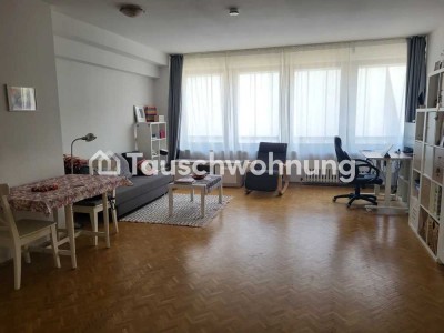 Tauschwohnung: Helle 1-Zimmer-Wohnung im Zentrum von Düsseldorf