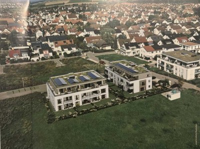 Neuwertige 2,5-Raum-Wohnung mit Balkon und Einbauküche in Löchgau