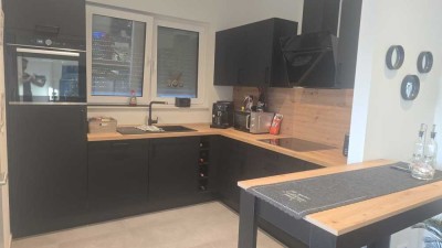 Moderne 2-Zimmer-Erdgeschosswohnung mit Terrasse in Birgden | 67m²| Parkett, LED, Effizienzhaus