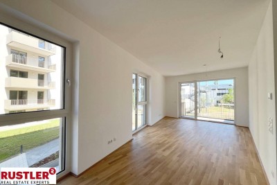Neubau-Erstbezug im Schlosspark: Traumhafte 3-Zimmer-Wohnung mit Balkon und moderner Ausstattung!
