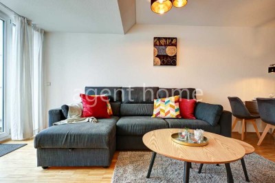 MÖBLIERT - NICE LIVING - Maisonette-Wohnung mit Balkon