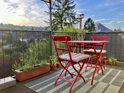 Koblenz-Oberwerth, 3-Zimmer-Dachwohnung mit Terrasse, 72qm