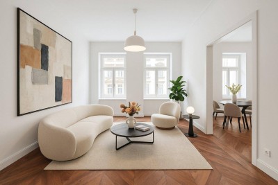Exklusives Wohnen zwischen Donaukanal und Liechtensteinpark! Mehrere generalsanierte 3-Zimmer-Einheiten verfügbar!