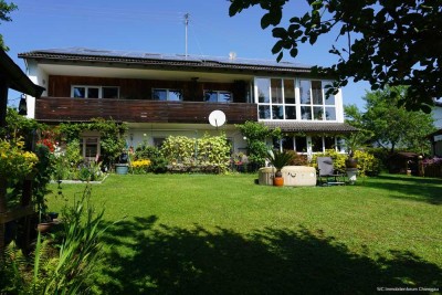 Knapp 40 min. nach München!
4-Fam.haus bei Ampfing, ruhige Lage, gr. Garten, PV u. Vollwärmeschutz