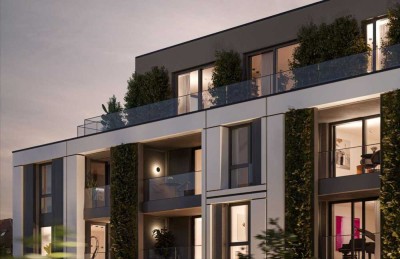 Luxuriöse 3-Zimmer-Neubauwohnung mit exklusiven  Ausstattungsdetails und einzigartigem Fernblick