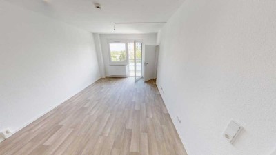 Bezugsfertige 3-Raum-Wohnung mit Balkon