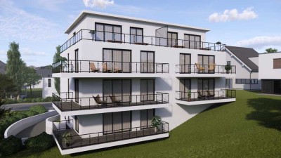 Bad Vilbel - Toplage!!! - Neubau Erstbezug!!! - 3 Zi. ETW m. Balkon, Terrasse und Garten!!!