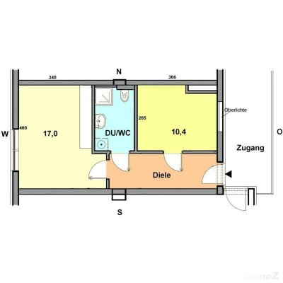 City-Appartement in Top-Lage Schulzentrum St. Peter