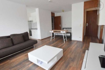 Möbliertes 1 Zimmer Apartment mit separater Küche und 2 Balkonen in Kempten
