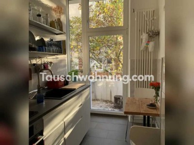 Tauschwohnung: Helle ruhig gelegene Altbauwohnung mit Südbalkon