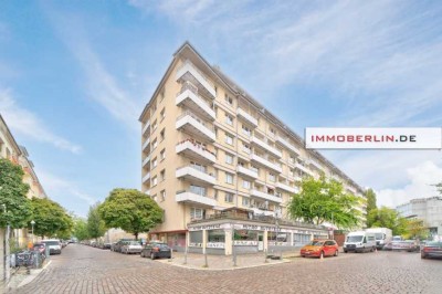 IMMOBERLIN.DE - Helle Wohnung mit Loggia in attraktiver Lage