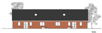 Neubau Doppelhaushälfte als Bungalow