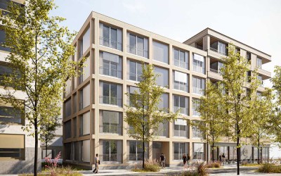 Neubau! Erstbezug! Moderne 2-Zi.-Whg. (K9-10) im beliebten Wohngebiet "Neckarbogen"