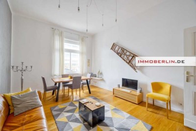 IMMOBERLIN.DE - Tolle Altbauwohnung in Trendlage