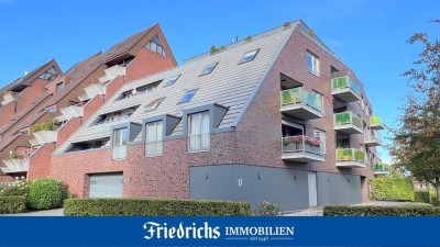 Großzügige Komfort-Wohnung mit Garage und 2 Dachterrassen am Yachthafen in Bad Zwischenahn