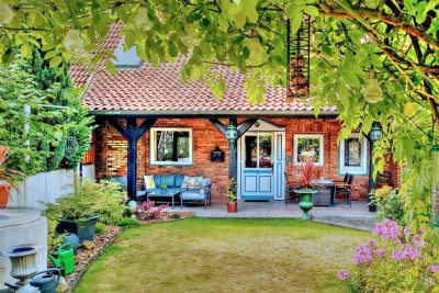 Verträumtes Fachwerkhaus mit Scheune