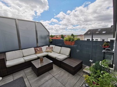 Stilvolle 3-Raum-DG-Wohnung mit EBK in Augsburg