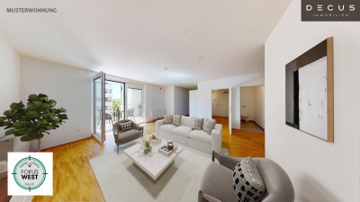 | 1. ETAGE | 2-ZIMMER-WOHNUNG | MIT SÜDBALKON | FOKUS WEST