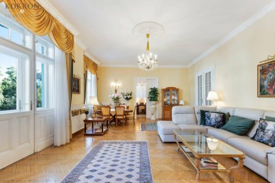 Repräsentative Altbau-Residenz im Herzen Hietzings - mit 2 Balkonen und Gartennutzung