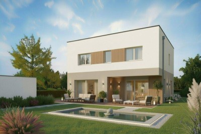 NEUBAU in Wilhering - Reith, exklusives Einfamilienhaus mit großer Garage - in wunderschöner Grünruhelage