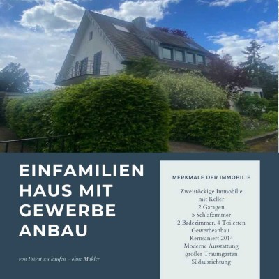 Ihr Traumhaus: Freistehendes Einfamilienhaus mit Stil, Platz und traumhafter Südausrichtung!