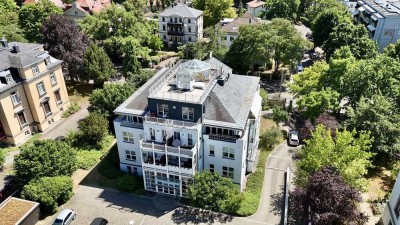 Exklusives Penthouse am Blasewitzer Waldpark mit 360°-Dachterrasse - Erstbezug nach Sanierung