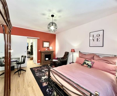 Stilvoll möblierte Designwohnung mit Terrasse in Düsseldorf-Pempelfort – luxuriös wohnen