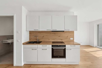 Dachgeschosswohnung mit EBK im schönen Neubauensemble