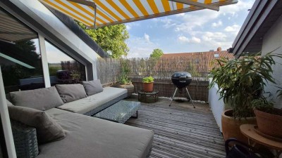 Wunserschöne Wohnung mit Dachterasse