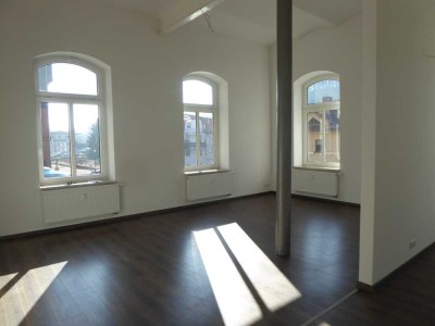 4 Zi. Wohnung, 1 Wohnküche, 2 Bäder, ca. 122,38 m² barrierefrei, denkmalgeschützten MFH, Rudolstadt