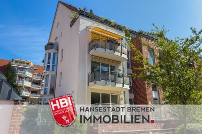 Findorff / Helle 3-Zimmer-Wohnung mit Tiefgaragenstellplatz