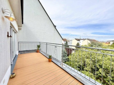 TERRASSENHIT - BJ 2016 - 3 Zimmer - ca. 97m² gew. NFL - Terrasse - 2 Toiletten - 2 Abstellräume - Einbauküche - Hofruhelage