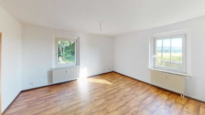 Idyllisch gelegene 3-Raum-Wohnung mit Tageslichtbad