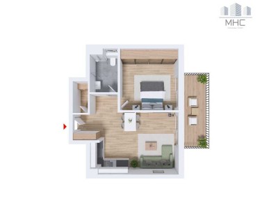 Charmante 2,5 Zimmer Obergeschosswohnung in Schwäbisch Gmünd