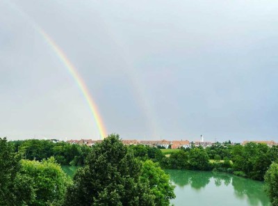 3,5-Zimmer-Wohnung mit traumhaftem Seeblick am Vogelstangsee – 89 m² - Küche optional zur Übernahme