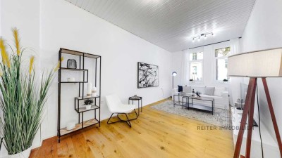 Fulda-Innenstadt: Altbau-Liebe ohne Baustellen-Frust? 2 Zimmer, frisch renoviert. Sofort einziehen!