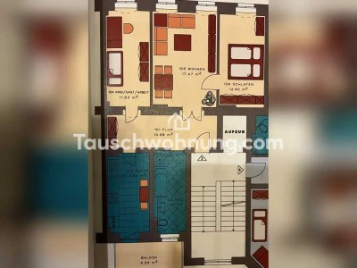 Tauschwohnung: 3-Zimmer-Wohnung in Löbtau gegen 4-Zimmer-Wohnung