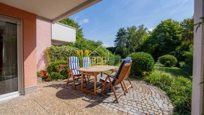 2-Zimmer-Wohnung mit toller Terrasse und Gartenanteil