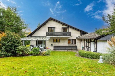 Weitläufiges Familiendomizil mit Privatsphäre, Garten und Terrassen, sehr gepflegt nahe Bad Honnef