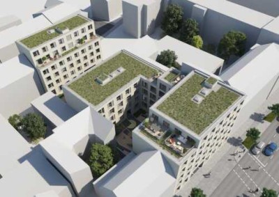 Barrierefreie 4-Zimmer-Wohnung mit Einbauküche und Dachterrasse in Nürnberg Gleißhammer