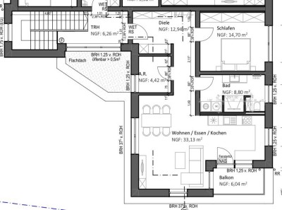 Luxuriöse 80 qm Wohnung in Riesweiler