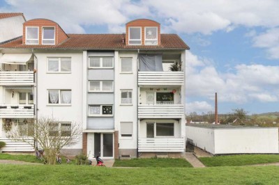 Ort der Gemütlichkeit: 2-Zi.-Erdgeschosswohnung mit Balkon in Bad Arolsen