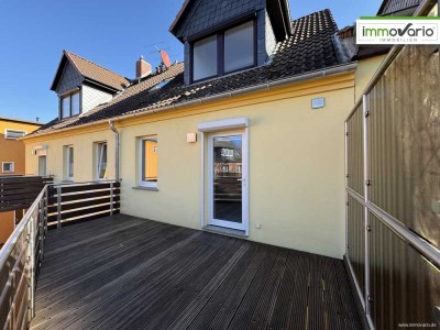 Schöne 2-Raum-Maisonette-Wohnung mit Einbauküche & großer Terrasse!